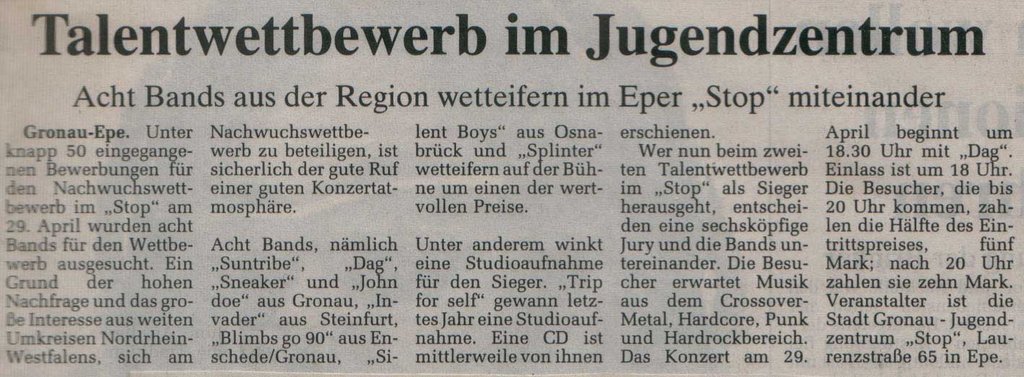 2000-04-ankuendigung-talenwettbewrb-stop 2000-04-ankuendigung-talenwettbewrb-stop
