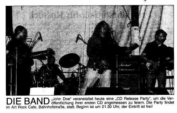JohnDoeCDReleaseParty,16.4.03,2.Vorankundigung,WN JohnDoeCDReleaseParty,16.4.03,2.Vorankundigung,WN